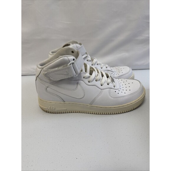 Nike Air Force 1 Mid 07 Men’s 9.5 315123-111 White - Picture 7 of 14